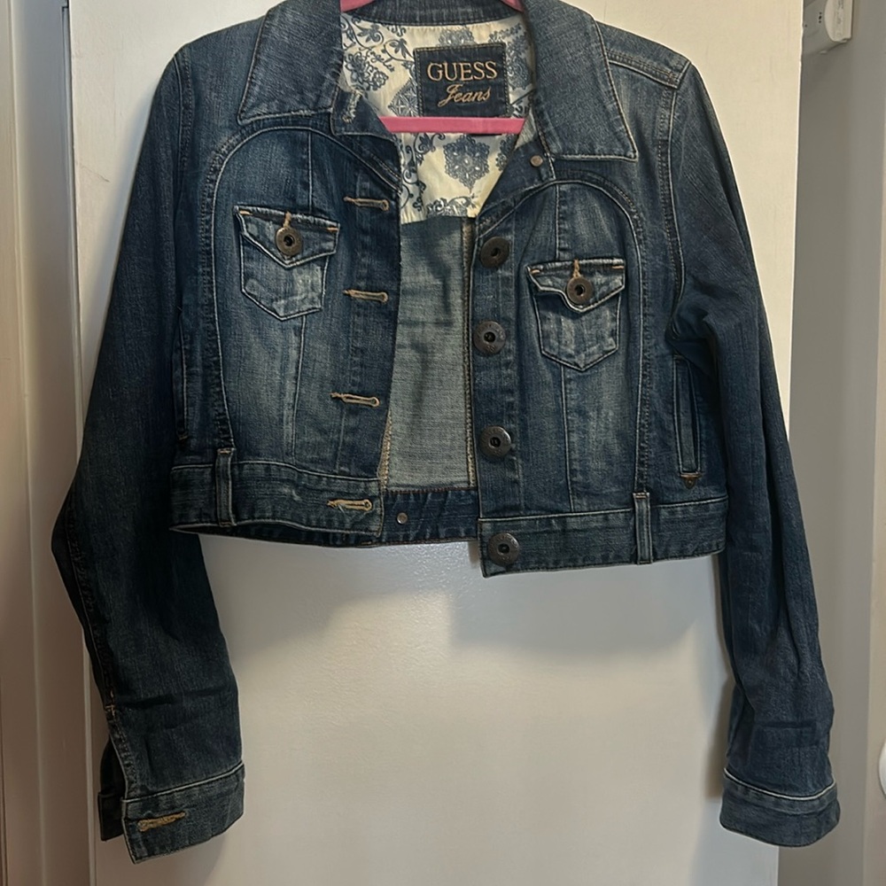Guesss cropped jacket